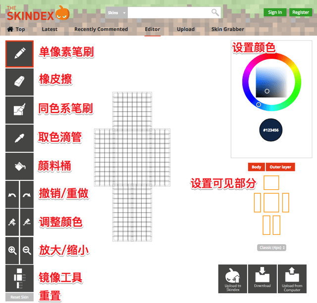 Skindex编辑器